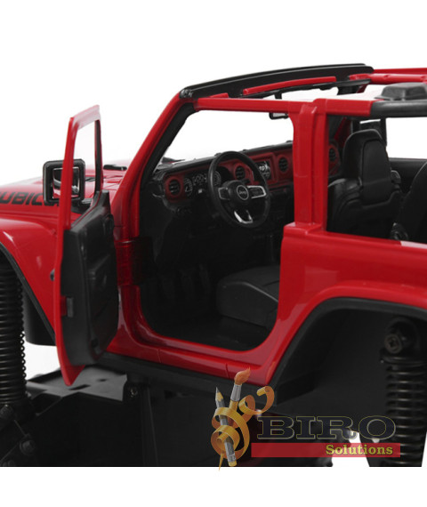 RS Masina cu telecomanda RASTAR 1:14 JEEP Wrangler JL with Big foot design, rosie